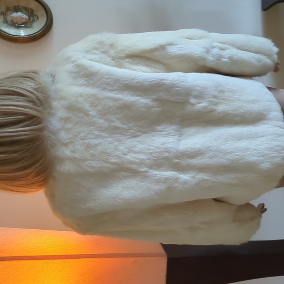 The Real Rabbit Fur Jacket, Size M. - Picture 4 of 7